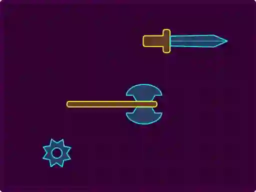 Juego Physics Knife en línea