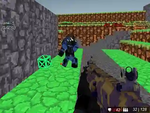 Juego Blocky Wars Advanced Combat Swat Multiplayer en línea