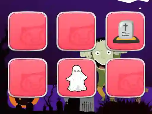 Juego Memory Halloween en línea
