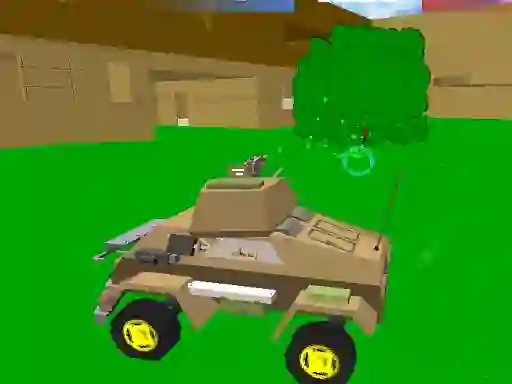 Juego Blocky Wars 3d Toonfare en línea
