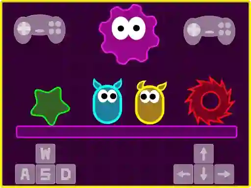 Juego Neon Slimes en línea