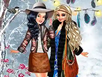 Juego Boho Winter With Princess en línea