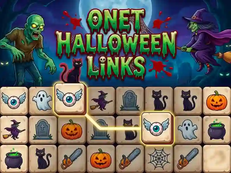Juego ONet Halloween Links en línea