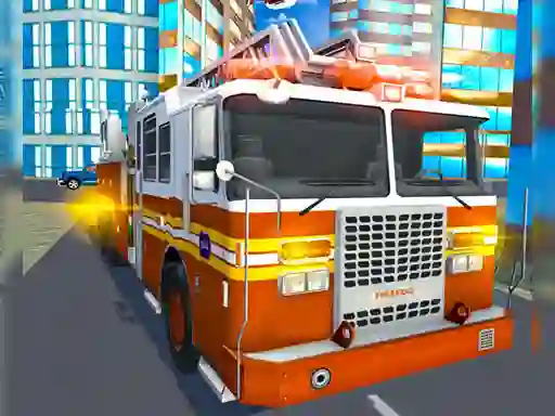 Juego Fire City Truck Rescue Driving Simulator en línea