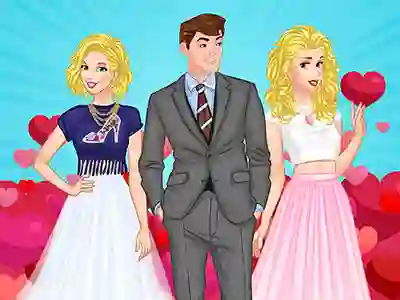 Juego Princesses Boyfriends Rivals en línea