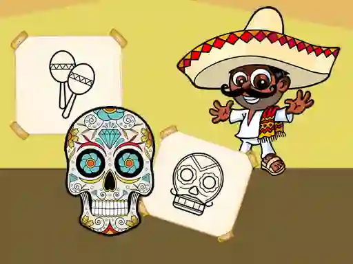 Juego Crazy Mexican Coloring en línea