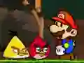 Juego Mario vs Angry Birds en línea