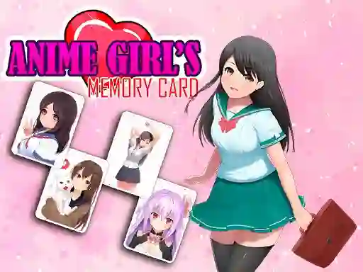 Juego Anime Girls Memory Card en línea