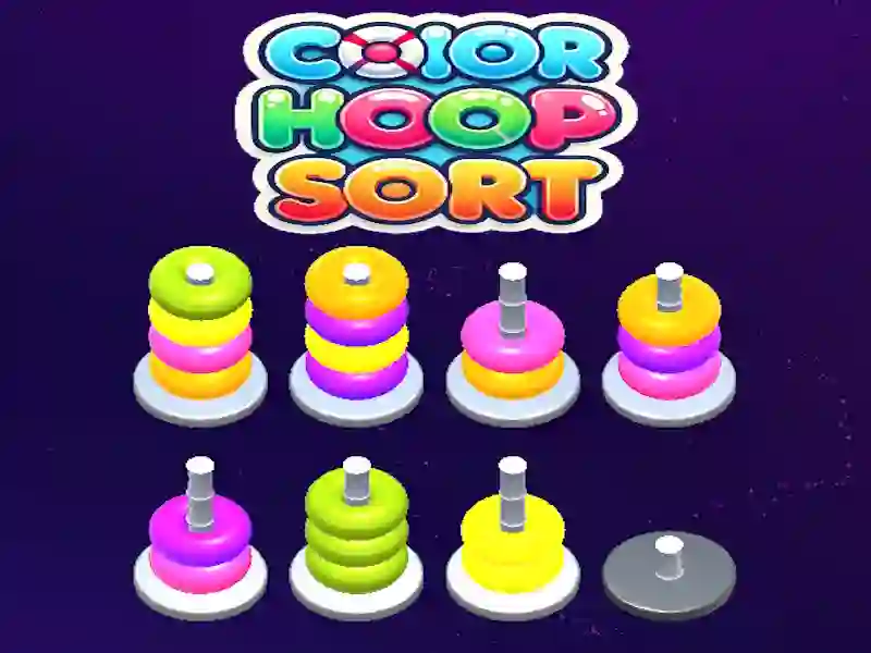 Juego Color Hoop Sort en línea