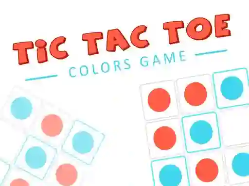 Juego Tic Tac Toe Colors Game en línea