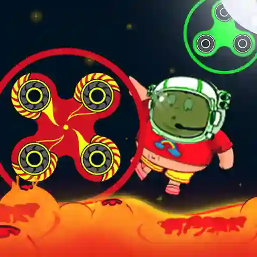 Juego Spinner Astro the Floor is Lava en línea