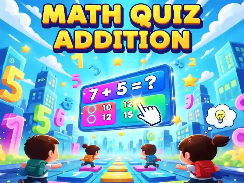 Juego Math Quiz Addition en línea