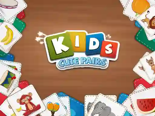 Juego Kids Cute Pairs en línea