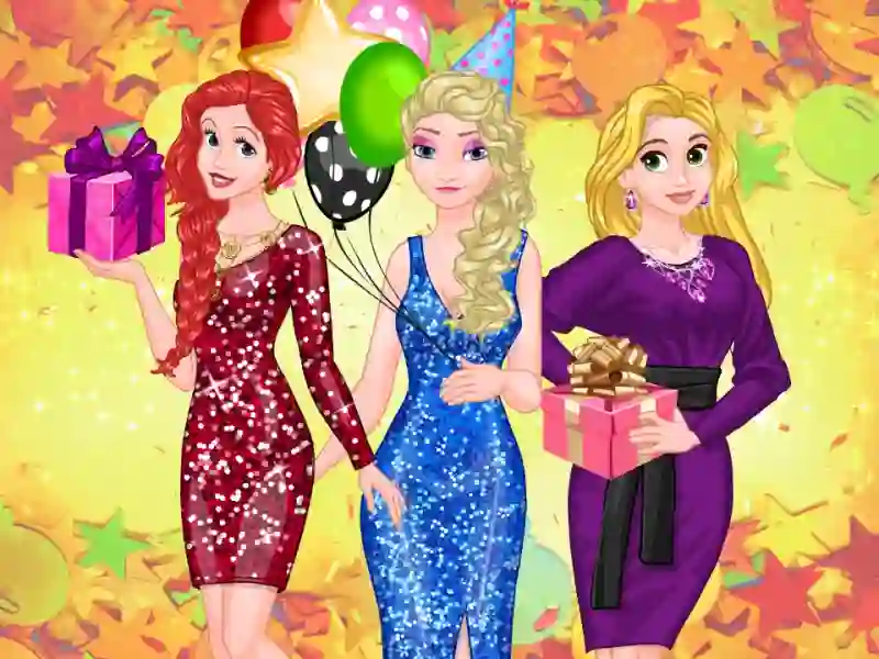 Juego Frosty Princess Party Surprise en línea
