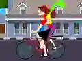 Juego Cycling Kiss en línea