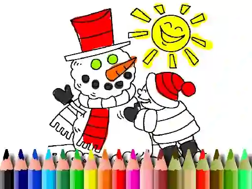 Juego Back To School: Winter Time Coloring en línea