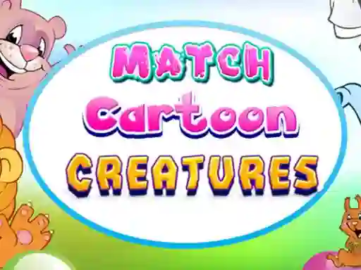 Juego Match Cartoon Creatures en línea