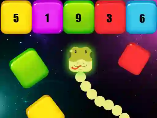 Juego Snake Blocks and Numbers en línea