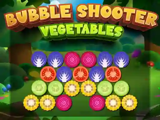 Juego Bubble Shooter Vegetables en línea