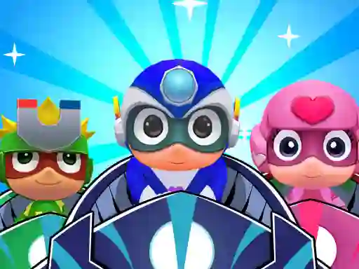 Juego Masks Heroes Racing Kid en línea