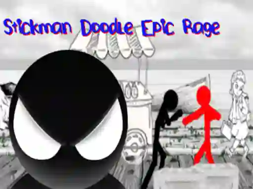 Juego Stickman Doodle Epic Rage en línea