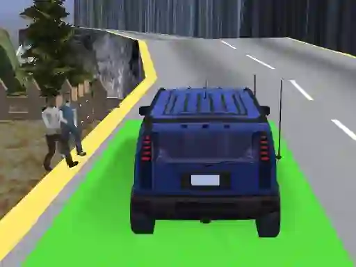 Juego Uphill Jeep Driving en línea