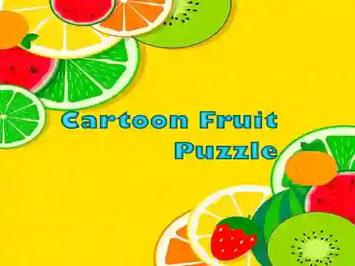 Juego Cartoon Fruit Puzzle en línea