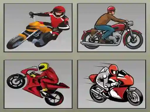 Juego Racing Motorcycles Memory en línea