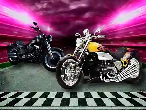 Juego Motorbike Puzzle Challenge en línea