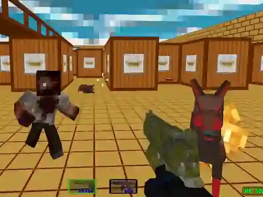 Juego Pixel Swat Zombie Survival en línea