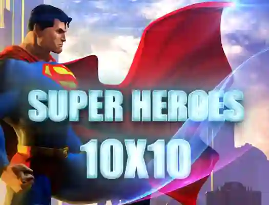 Juego Super heroes 10х10 en línea