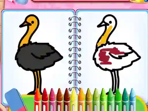 Juego Coloring Birds Game en línea