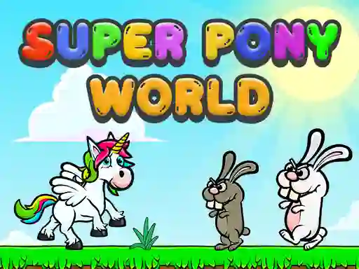 Juego Super Pony World en línea