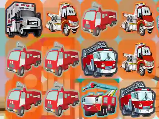 Juego Emergency Trucks Match 3 en línea