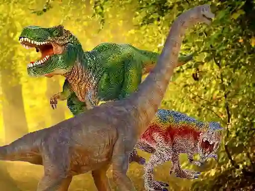 Juego World Of Dinosaurs Jigsaw en línea