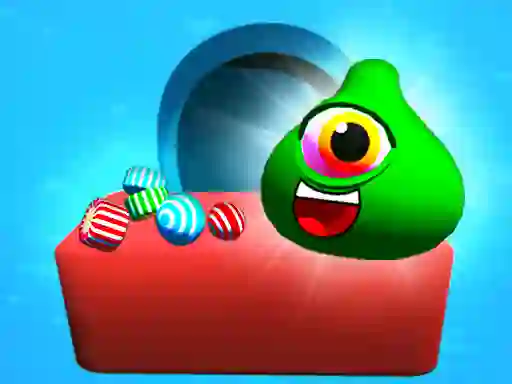 Juego Candy Monsters Puzzle en línea