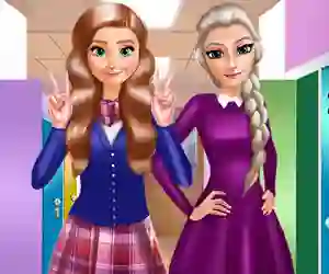 Juego Sisters Back to School en línea