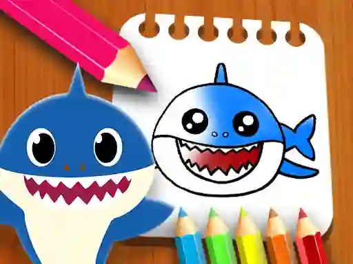 Juego Baby Shark Coloring Book en línea