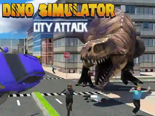 Juego Dino Simulator City Attack en línea