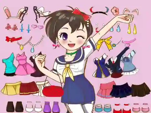 Juego Anime Dress Up Mania en línea