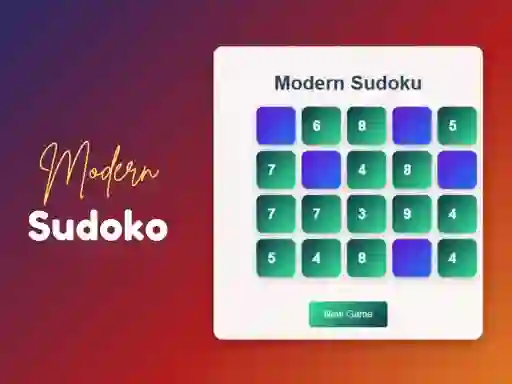 Juego Modern Sudoku en línea