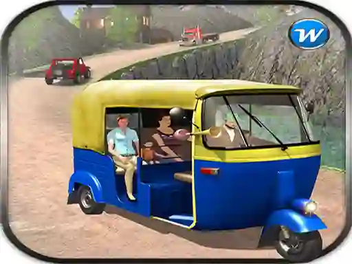 Juego Public Tricycle Rickshaw driving en línea