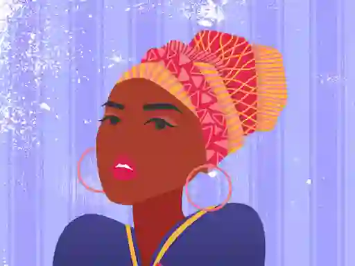 Juego African Princess Jigsaw en línea