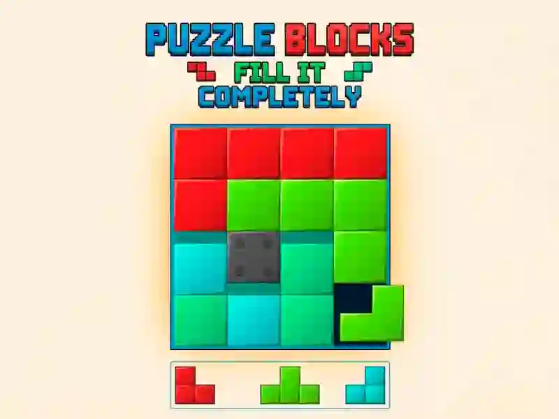 Juego Puzzle Blocks: Fill It Completely en línea