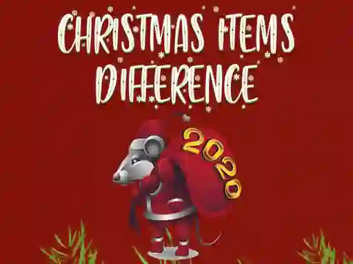 Juego Christmas Items Differences en línea