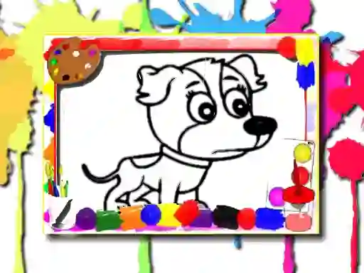 Juego Dogs Coloring Book en línea