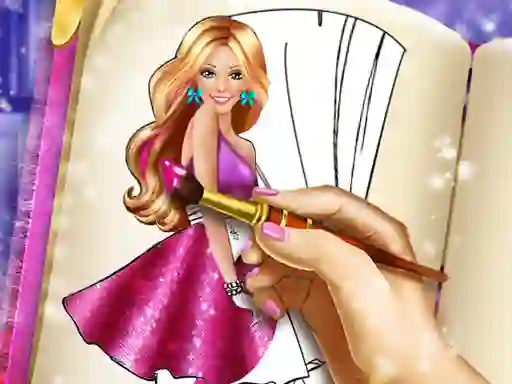 Juego Doll Coloring Book en línea