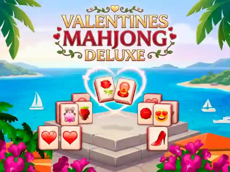 Juego Valentines Mahjong Deluxe en línea