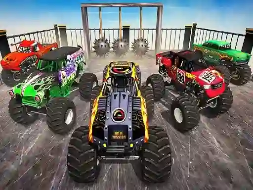 Juego Monster Truck Impossible Stunt Track en línea