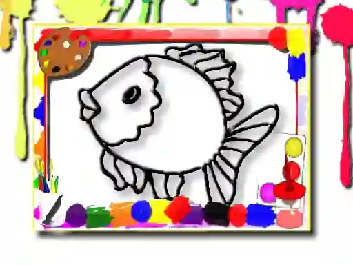 Juego Fish Coloring Book en línea